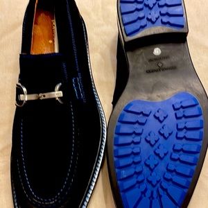 Donald J Pliner Men's Dacio Black Suede Slip-On Loafer sz. 11